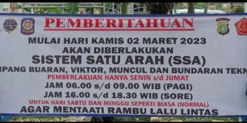 Mulai Hari Ini, Dishub Tangsel Berlakukan Sistem Satu Arah di Empat Titik