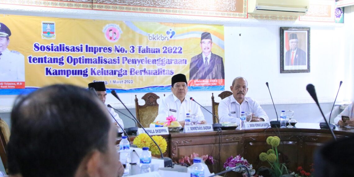 Pemkab Serang Berupaya Wujudkan Kampung Keluarga Berkualitas