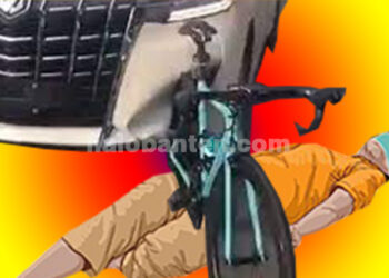 Wanita Tewas Tertabrak Mobil dan Terseret 20 Meter Saat Bersepeda di Bintaro