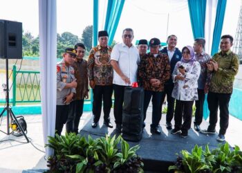 Resmikan Tandon Kampung Bulak, Wujud Komitmen Pemkot Tangerang Selatan Atasi Masalah Banjir