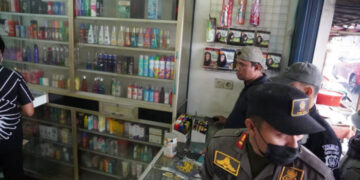 Aparat Gabungan Sweeping Obat Terlarang di Wilayah Pantura Tangerang