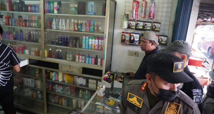 Aparat Gabungan Sweeping Obat Terlarang di Wilayah Pantura Tangerang