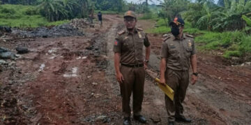 Satpol PP Kabupaten Tangerang Hentikan Aktivitas Galian Tanah di Kresek dan Sepatan Timur