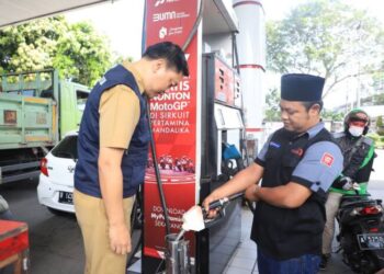 Pemkot Tangerang Uji Tera SPBU di Jalur Mudik Kota Tangerang