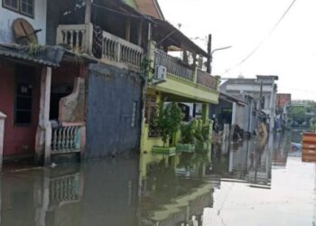 Diterjang Hujan, Dua Perumahan di Pamulang Tergenang Air