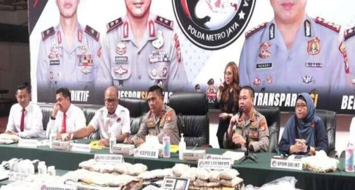 Polda Metro Jaya Gerebek Ruko Gudang Narkoba di Panongan Tangerang, Sita Pil PCC Seharga Rp 33 Miliar