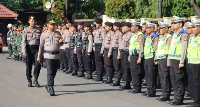 Polres Metro Tangerang Kota Siagakan 1.513 Personil Gabungan Dalam Operasi Ketupat Jaya 2023