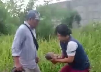 Bayi Dibuang Orang Tuanya ke Semak-semak di Panongan Tangerang, HALO BANTEN