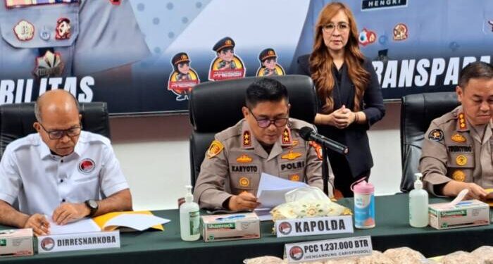 Polda Metro Jaya Gerebek Gudang Narkoba di Bekasi