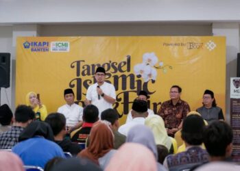 Pilar Saga Ichsan Resmi Tutup Islamic Book Fair di Islamic Center BSD Serpong