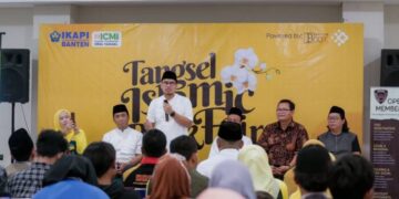 Pilar Saga Ichsan Resmi Tutup Islamic Book Fair di Islamic Center BSD Serpong