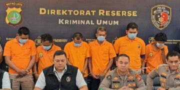Polisi Tangkap Delapan Pelaku Pengeroyokan Debt Collector di Serpong Tangsel