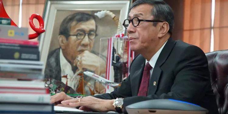 Menteri Hukum dan HAM Yasonna Laoly (foto:Kemenkumham)