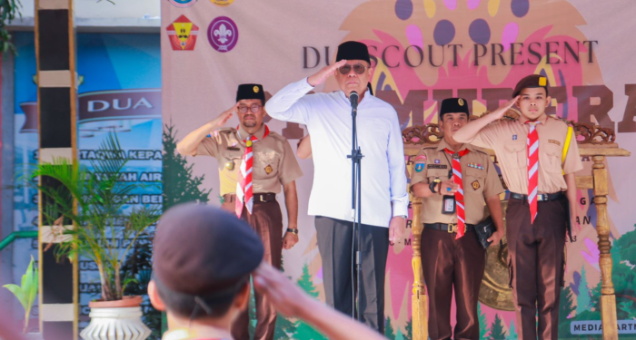 Benyamin Davnie Buka Pramudera 2023 di SMA Negeri 12 Kota Tangerang Selatan