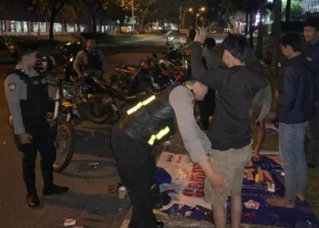 Cegah Gangguan Kamtibmas, Sat Samapta Polres Tangsel Ge;ar Patroli Mobile TP3 Malam Hari