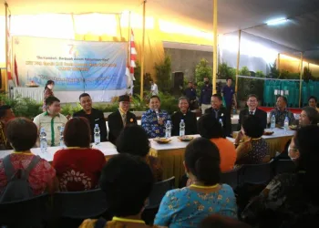 Wali Kota Tangerang Tandatangani Prasasti Kebhinekaan di HUT Gereja HSPMTB Paroki