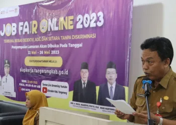 29 Perusahaan Siapkan 7.631 Lowongan Kerja di Job Fair Online 2023 Kabupaten Tangerang