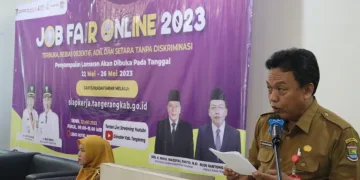 29 Perusahaan Siapkan 7.631 Lowongan Kerja di Job Fair Online 2023 Kabupaten Tangerang