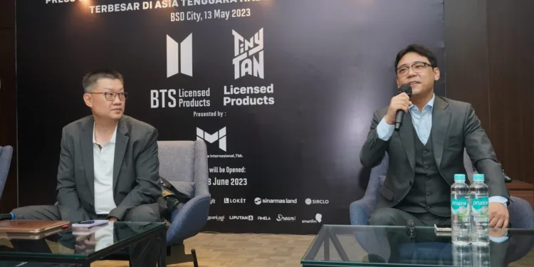 PT Multi Medika Internasional Hadirkan K-POP Pop Up Store Lisensi Resmi BTS dan Tinytan di BSD - halo banten