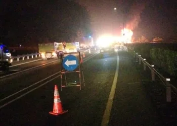 Truk Tangki BBM Terbakar di KM 56 Tol Tangerang-Merak, Pengelola Tol Tunggu Hasil Investigasi