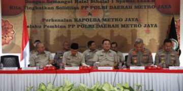 PP Polri Polda Metro Jaya Gelar Silaturahmi dan Halal Bihalal Polres Metro Tangerang Kota