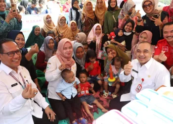 Bupati Tangerang Luncurkan Pos Gizi, DASHAT dan Gemar Makan Ikan Untuk Tangani Stunting