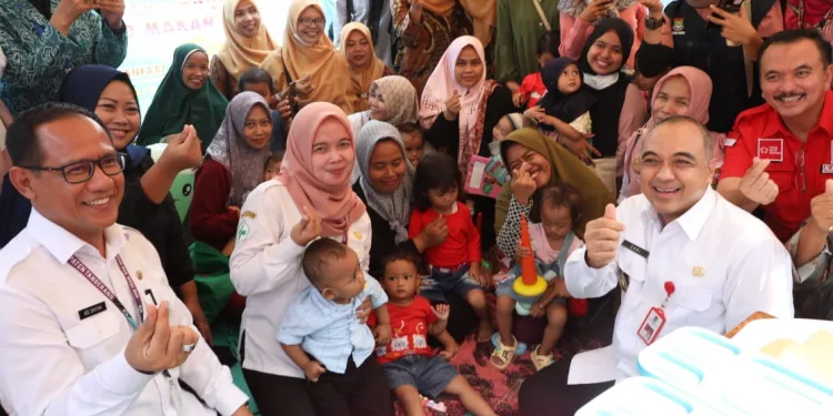 Bupati Tangerang Luncurkan Pos Gizi, DASHAT dan Gemar Makan Ikan Untuk Tangani Stunting