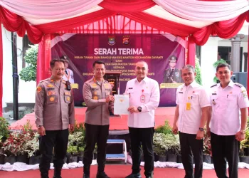 Tanah dan Bangunan Eks Kantor Kecamatan Jayanti Dihibahkan ke Polresta Tangerang