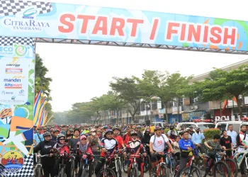 Sepeda Santai dan Senam Pagi Meriahkan Puncak Perayaan HUT Ke-24 Kecamatan Panongan