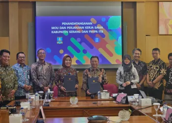 Gulirkan Program Beasiswa, Bupati Serang Teken Kerjasama dengan ITB