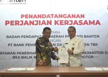 Pemprov Banten Perpanjang Perjanjian Kerjasama dengan Bank Banten