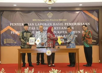 Pemkot Serang Terima Penghargaan WTP Ke 6 Kali Dari BPK Perwakilan Banten