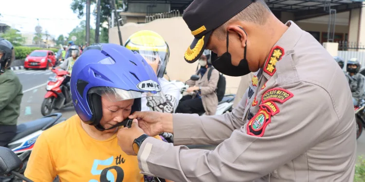 Polres Metro Tangerang Kota Berlakukan Tilang ETLE dan Tilang Manual