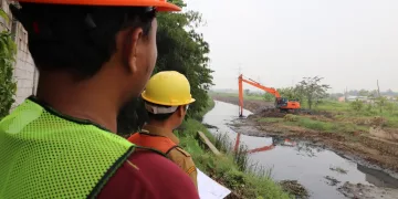 DBMSDA Kabupaten Tangerang Gencar Normalisasi Saluran Air Atasi Banjir