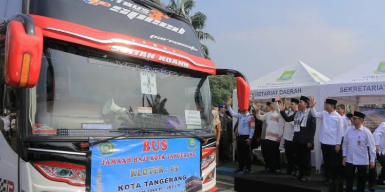 Tahun Ini, 1.667 Jamaah Calon Haji Asal Kota Tangerang Diberangkatkan ke Tanah Suci Mekkah