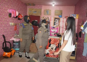 Satpol PP Kabupaten Tangerang Sidak Dua Lokasi Usaha Diduga Jadi Tempat Prostitusi Online