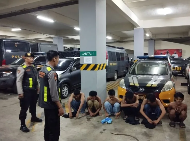 Polres Tangsel Amankan Sejumlah Pemuda Diduga Hendak Tawuran