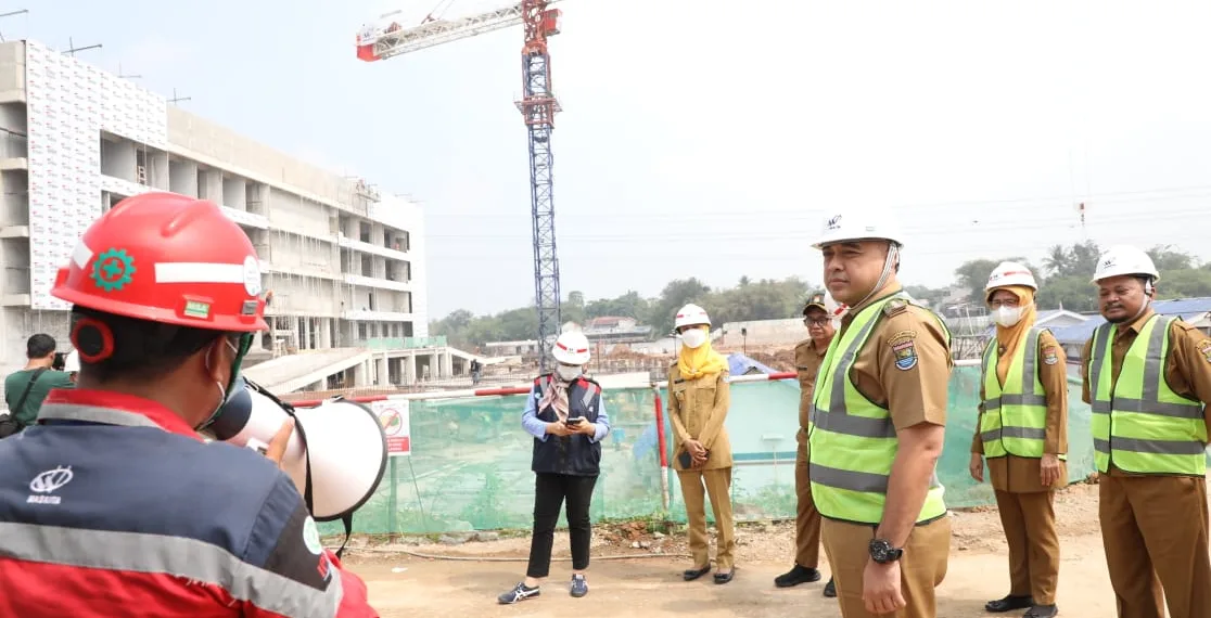 Bupati Tangerang Tinjau Pembangunan RSUD dan Jalan di Tigaraksa