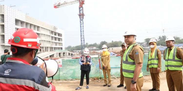 Bupati Tangerang Tinjau Pembangunan RSUD dan Jalan di Tigaraksa