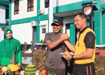 Kapolres Metro Tangerang Kota Beri Surprise Ulang Tahun Dandim 0506/TGR