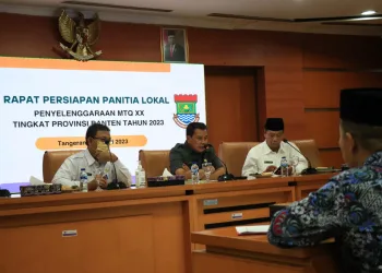 Pemkab Tangerang Gelar Rapat Persiapan Panitia Lokal MTQ XX Tingkat Provinsi Banten