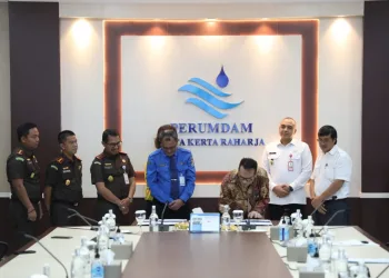 PT BSD Serahkan Aset IPA ke Perumdam TKR Kabupaten Tangerang