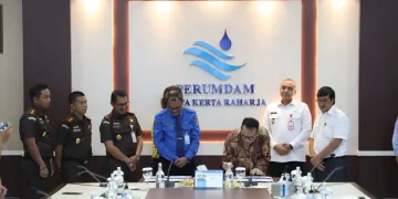 PT BSD Serahkan Aset IPA ke Perumdam TKR Kabupaten Tangerang