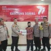 HUT Bhayangkara ke-77, Polres Tangsel Distribusikan 222 Paket Sembako di Serpong