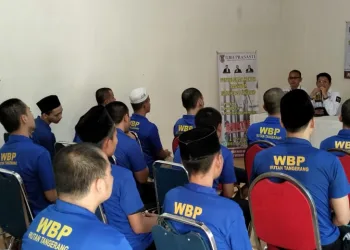 Puluhan Tahanan Rutan Jambe Dapat Penyuluhan dan Bantuan Hukum Dari LBH-PRASASTI