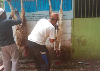 Idul Adha 1444 H, Pokja WHTR Bagikan 120 Bungkus Daging Kurban Kepada Masyarakat