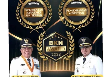 Pemkot Tangerang Selatan Terima Dua Penghargaan BKN Award 2023, Benyamin: Jangan Berpuas Diri