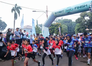 Ribuan Warga Pondok Aren Antusias Ikuti Road To Tangsel Marathon 2023