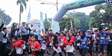 Ribuan Warga Pondok Aren Antusias Ikuti Road To Tangsel Marathon 2023