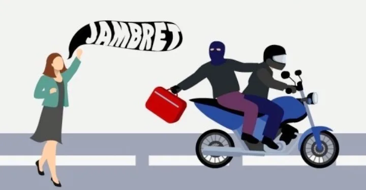 Ilustrasi Penjambretan